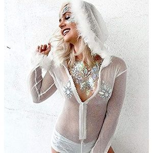 IHeartraves snow bunny bodysuit 🐇